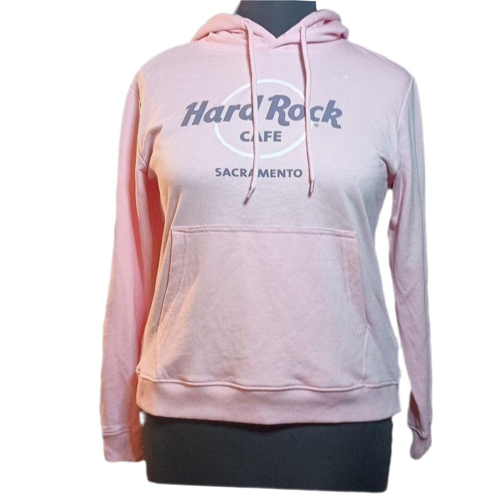 Hard Rock Cafe Sacramento pink sweatshirt‎ SKUCH008